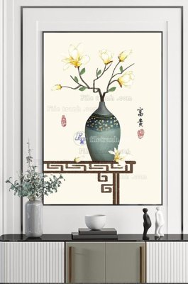 File gốc File tranh hiện đại pha lê gương KF102469 (PNG) nền trong suốt