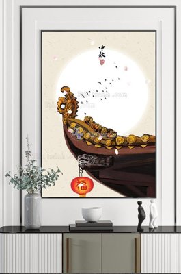 File in ấn File tranh hiện đại pha lê gương KF102523 (bản gốc) sắc nét