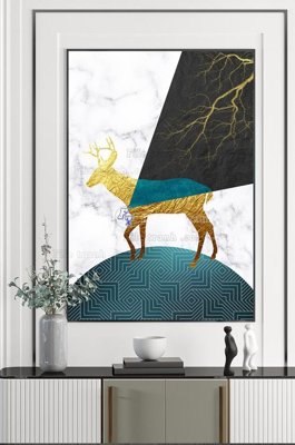 File ảnh File tranh hiện đại pha lê gương KF102538 (gốc) dùng in Pano