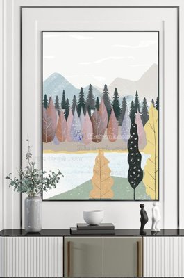 File gốc File tranh hiện đại pha lê gương KF102543 (ảnh chi tiết) để in ấn