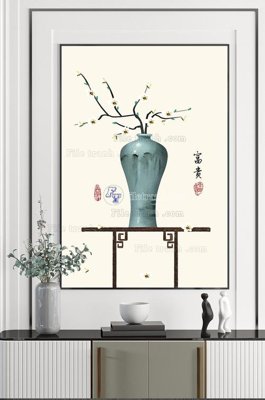 File in trần File tranh hiện đại pha lê gương KF102556 (file gốc) hoa văn 3D