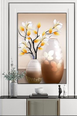 File in ấn File tranh hiện đại pha lê gương KF102626 (bản gốc) chất lượng cao