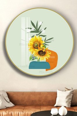 File PSD File tranh hiện đại pha lê gương KF102678 (gốc) cho in quảng cáo