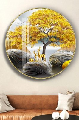 Tải file PSD File tranh hiện đại pha lê gương KF102697 (nguyên layer) để in