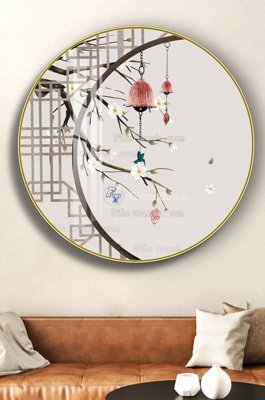 File tranh File tranh hiện đại pha lê gương KF102731 (ảnh gốc) độc quyền