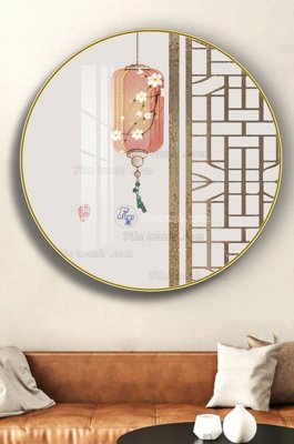 File tranh File tranh hiện đại pha lê gương KF102736 (ảnh gốc) in trần xuyên sáng