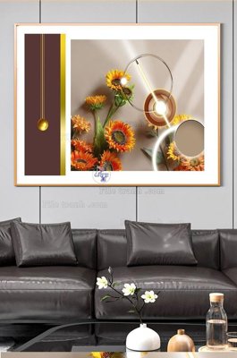 Download file gốc File tranh hiện đại pha lê gương KF102795 (in mica) trong suốt