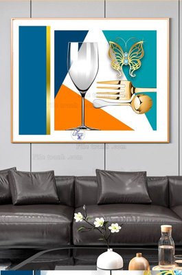 Download file File tranh hiện đại pha lê gương KF102810 (gốc) cho xưởng in