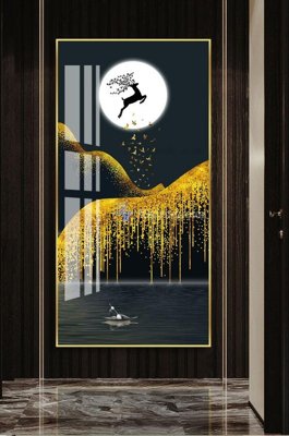 File tranh File tranh hiện đại pha lê gương KF102816 (ảnh gốc) cho in ấn kỹ thuật số