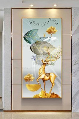 Tải file File tranh hiện đại pha lê gương KF102827 (gốc) làm file tranh quảng cáo