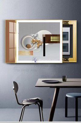 File PSD in ấn File tranh hiện đại pha lê gương KF102886 (chất lượng cao)