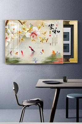 File gốc File tranh hiện đại pha lê gương KF102905 (in tráng gương) nghệ thuật