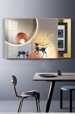 Tải file File tranh hiện đại pha lê gương KF102945 (gốc) làm file quảng cáo