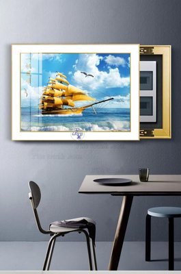 File ảnh gốc File tranh hiện đại pha lê gương KF102946 (chuyên in mica)