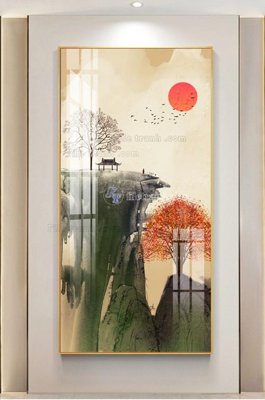 Mua file tranh gốc File tranh hiện đại pha lê gương KF103008 tại Filetranh.com