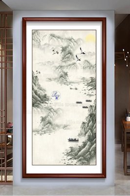 Tải file File tranh hiện đại pha lê gương KF103087 (gốc) in tranh tráng gương