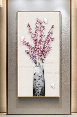 File PSD File tranh hiện đại pha lê gương KF103111 (gốc) tách lớp chi tiết