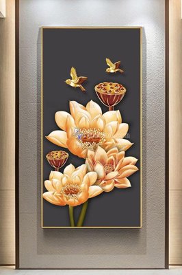 File ảnh File tranh hiện đại pha lê gương KF103119 (gốc) in backdrop sự kiện