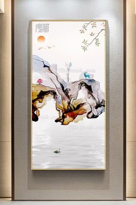 Tải file File tranh hiện đại pha lê gương KF103127 (gốc) để in ấn ngay