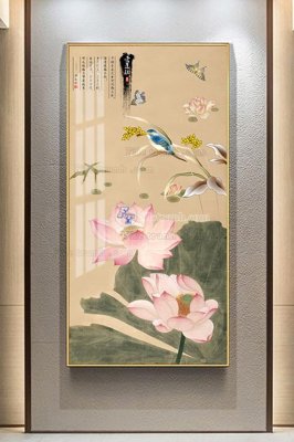 File tranh File tranh hiện đại pha lê gương KF103236 (bản gốc) in lụa dán tường