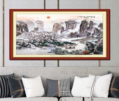 Tải file PSD File tranh hiện đại pha lê gương KF103264 (nguyên layer) để in