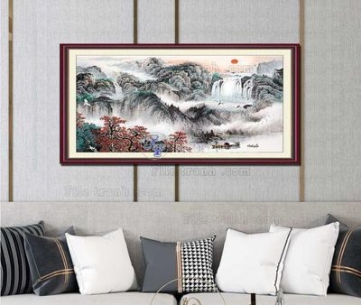 File in lụa File tranh hiện đại pha lê gương KF103266 (chất lượng cao) File tranh hiện đại pha lê gương KF103266