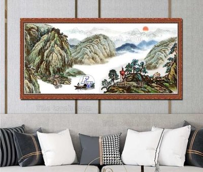 Download file gốc File tranh hiện đại pha lê gương KF103283 (dùng cho in ấn)