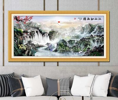 File gốc in ấn File tranh hiện đại pha lê gương KF103292 (sẵn sàng tải về)