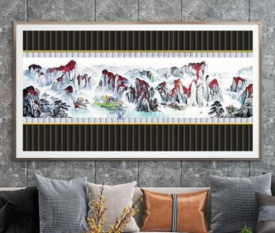 File tranh File tranh hiện đại pha lê gương KF103397 (gốc) in film