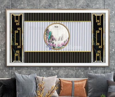 Download file gốc File tranh hiện đại pha lê gương KF103409 (độ nét cao)