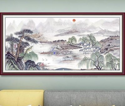 File tranh File tranh hiện đại pha lê gương KF103423 (ảnh gốc) chi tiết rõ ràng