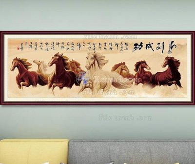 Tải file File tranh hiện đại pha lê gương KF103506 (gốc) chủ đề phong thủy