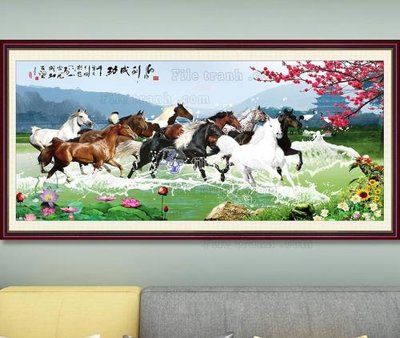 File in trần File tranh hiện đại pha lê gương KF103513 (file gốc) xuyên sáng