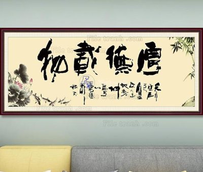 File in lụa File tranh hiện đại pha lê gương KF103533 (chất lượng cao) File tranh hiện đại pha lê gương KF103533