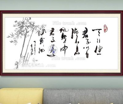 Download file gốc File tranh hiện đại pha lê gương KF103545 (in lụa) tranh 3D