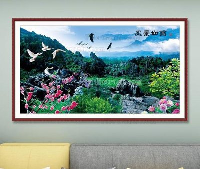 Download file File tranh hiện đại pha lê gương KF103554 (gốc) in mica đèn LED