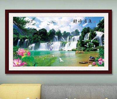 File tranh trang trí File tranh hiện đại pha lê gương KF103575 (file gốc)