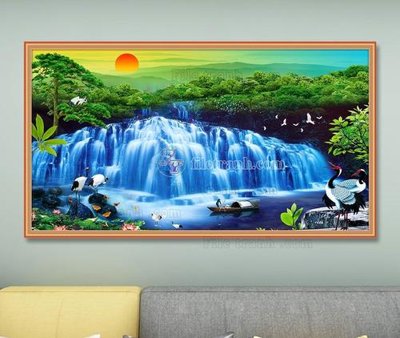 File gốc File tranh hiện đại pha lê gương KF103609 (ảnh chi tiết) để in ấn