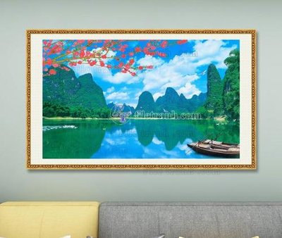 File PSD File tranh hiện đại pha lê gương KF103641 (gốc) cho designer