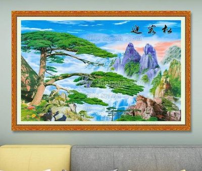 Download file gốc File tranh hiện đại pha lê gương KF103663 (in mica) trong suốt