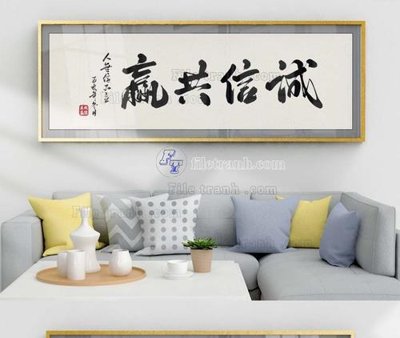 File ảnh File tranh hiện đại pha lê gương KF103785 (gốc) trang trí khách sạn