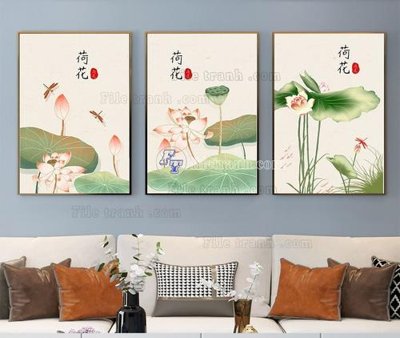 Ảnh gốc File tranh hiện đại pha lê gương KF103807 (độ nét cao) in mica