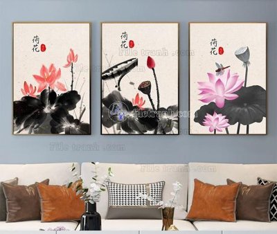 Download file gốc File tranh hiện đại pha lê gương KF103939 (in mica) logo