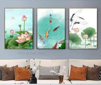 Tải file gốc File tranh hiện đại pha lê gương KF103944 (in bạt) quảng cáo