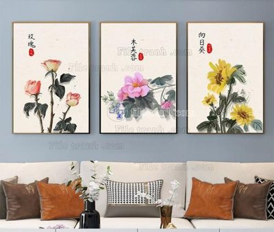 File ảnh File tranh hiện đại pha lê gương KF103955 (gốc) in quảng cáo ngoài trời