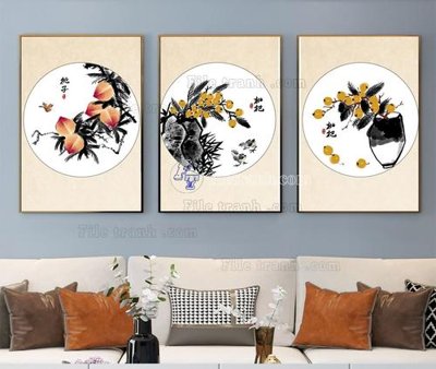 File tranh File tranh hiện đại pha lê gương KF103999 (gốc) in backlit film