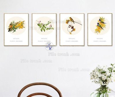 File tranh PSD File tranh hiện đại pha lê gương KF104039 chất lượng cao