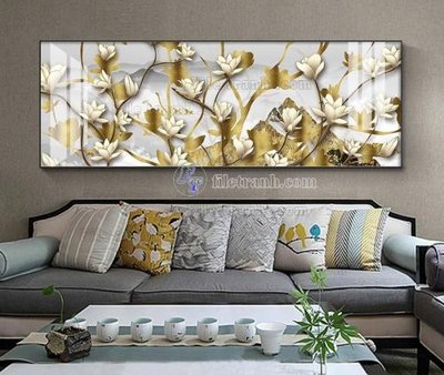 File in ấn chuyên nghiệp File tranh hiện đại pha lê gương KF104044 (file gốc)