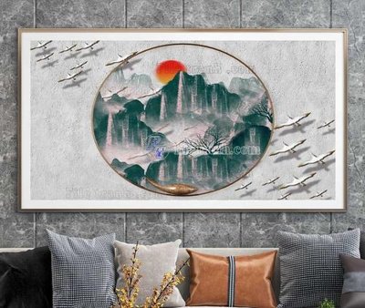 File tranh File tranh hiện đại pha lê gương KF104122 (gốc) in film