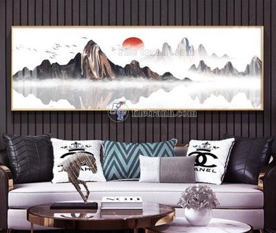 File gốc File tranh hiện đại pha lê gương KF104151 (cho in UV) siêu nét